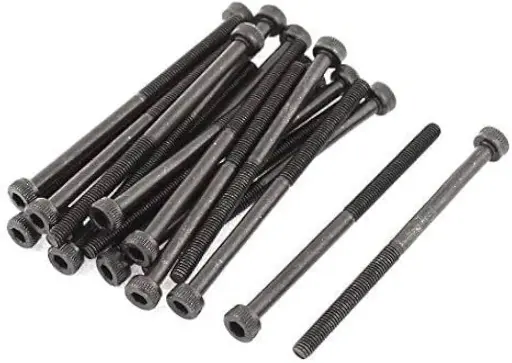 Socket Head Cap (Allen) Bolts and Nuts (12Pcs)